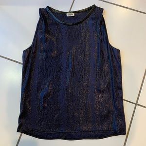 L’Agence Snake Print Tank